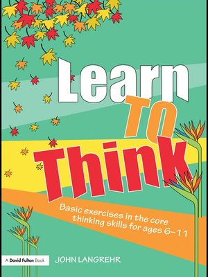 cover image of Learn to Think
